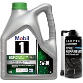 Mobil 1 Esp 5W30 Motor Yağı 4 L + 00120 Carpex Lastik Tamir Kiti
