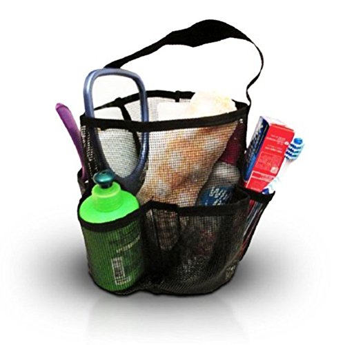 Ailiebhaus Netz Dusche Caddy Dusche Organizer Dusche Tasche für Reisen und Badezimmer (Grün) - 3