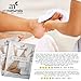 Art Naturals Silky Soft Deep Foot Peel Exfoliation Mask - 2 pairs 2.4 oz Each - Natural Lavender Scented - Best Exfoliating, Hard & Dead Skin, Calluses Peeling Mask for Feet - Get Baby Soft Feet