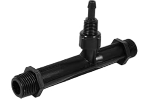 YOEYANG Venturi Fertiliser Injector 1/2 / 3/4 / Venturi Fertiliser Mixer Injectors Agriculture Irrigation Tube Fertiliser Mixer Injector Agriculture Tool Plastic [G1 / 2]