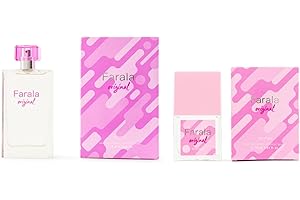 FARALA - Original Promoción 75 ml + 30 ml, Colonia Mujer, Pack 2 Productos, Perfume Formato Spray, Eau de Toilette Natural y Femenina, Aroma Floral Especiado, Fragancia Fresca
