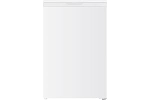 SCHOEPF – GS87SB Gefrierschrank 85 cm – 87 L – Energieeffizienzklasse B – 37 dB – 4-Sterne-Gefrierfach – höhenverstellbare Füße – freistehend – 84 kWh/Jahr (Weiß)