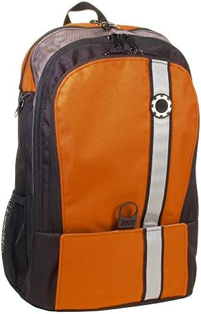 DadGear Backpack Diaper Bag - Orange Retro Stripe
