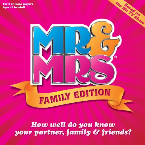 Mr & Mrs Family Edition Box Game
