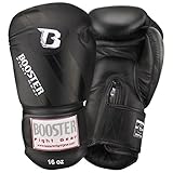BOOSTER Boxhandschuhe PRO V3 Leder, schwarz