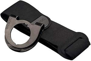 Orbiloc Fascia da braccio sportiva con clip e luce notturna a LED per corsa e passeggiate, kit di allenamento per cani/proprietari