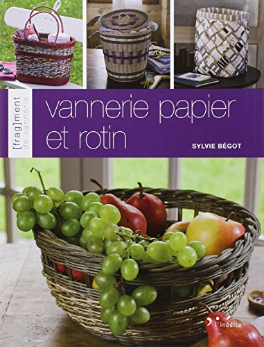 couverture de : Vannerie papier et rotin