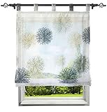 Qualität: Voile, transparent, mit Schön Luftig Druck Muster