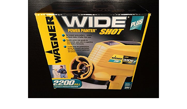 Wagner 2200 PSI Wide Shot Plus Paint 