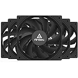 Antec PC Fans 5 Packs, PC Case Fan High Performance, Computer Cases fan,3-pin Connector, P12 Series 5 Packs