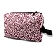 Produktbild Christmas Peppermint Candys Red White Travel Makeup Cute Cosmetic Case Organizer Portable Storage Bag for Women