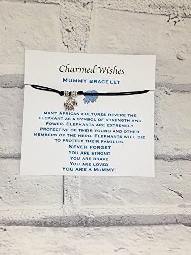 miscarriage baby loss mummy gift - mummy remembrance bracelet - by charmed wishes