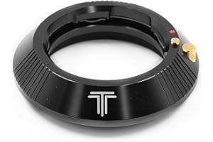 TTArtisan Metal Bodied Lens Adapter to fit a Leica M Lens to a Nikon Z-Mount Camera - Black