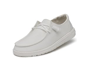 Hey Dude Wendy Slub Canvas, MOC Toe Shoes Femme