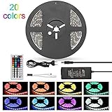 proiector led exterior leroy merlin Caracteristicas:300leds 5050 rgb tiras led 20 colores 6 modos puede ser usado,alta eficiencia luminosa,bajo consumo de energíal,adecuado para la decoración del hogar, festivales, iluminación de fiesta.