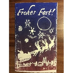 Handgedruckte Klappkarte mit Umschlag aus Büttenpapier 