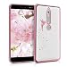 Produktbild kwmobile Hülle für Nokia 6 (2018) - Crystal Case Handy Schutzhülle TPU Silikon - Backcover Cover klar Fee Design Rosegold Transparent