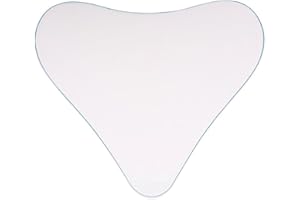 PHCOMRICH Coussinets Anti-rides pour la Poitrine, Patchs Anti-rides Décolletés, 2 Patchs en Silicone Réutilisables pour la Peau, Traitement Anti-rides de Nuit pour la Prévention des Rides