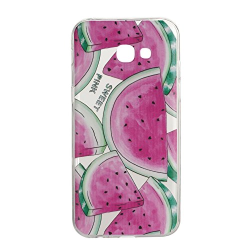 Caselover Funda Samsung A5 2017  Samsung Galaxy A520 5 2  Carcasa Case Silicona Gel Clear Ultra Fina Flexibilidad Transparente Anti-rasgu  os Impresi  n Est  tica Cover para Samsung A5 2017 - sand  a