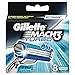 Gillette Mach3 Turbo Refill Razor Blades, 8 Blades
