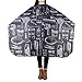 Anself cape de coupe pour Salon de Coiffeur Blouse de salon de coiffure Tissu nylon