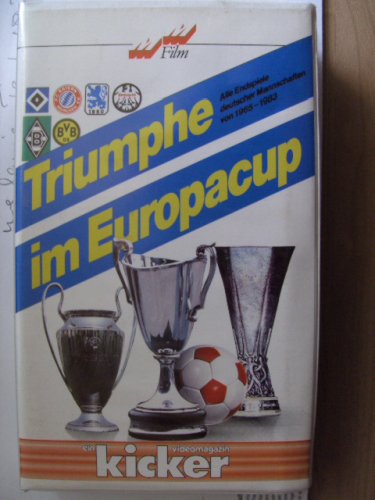 Preisvergleich Produktbild Triumphe im Europacup ein Videomagazin von Kicker