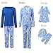 Produktbild Amphia Weihnachts Pyjama Serie - Weihnachten Langarm Karikatur Deer Print Eltern-Kind Wear Pyjamas Set,Männer Papa Cartoon Bluse Hosen Familie Pyjamas Nachtwäsche Passenden Weihnachts-Set