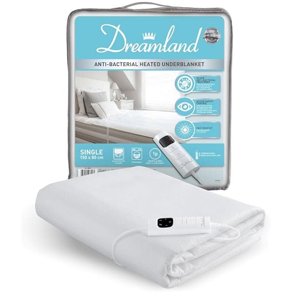 Dreamland Antibacterial Underblanket - Single : Amazon.co.uk: Home u0026 Kitchen