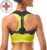 Correttore Postura Jemt 2.0 Correttore Posturale Uomo Donna, Fascia Posturale Spalle, Tutore Schiena, Nuovo Design, Alta Qualità, Correggi Postura Regolabile, Migliora Postura, Body Posture Corrector