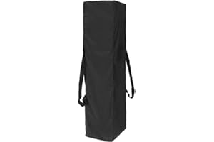 Morkite Sac de rangement pour tonnelle - 3 x 3 m - Tonnelle pliable 3 x 6 cm - Sac de rangement - Noir 210D - Étanche - Pour déménagement, voyage, camping