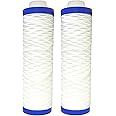 Premium 9” Inch Candle Filter/MLT Filter/Outer Sediment/MLT Candle Filter Compatible with Aquaguard Pre Filter Cartridge, Livpure RO Pre Filter, LG Water and Others - Pack of 2