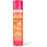 L'Oréal Paris Elvive Dream Lengths Air Volume Dry Shampoo 200ml | Instant Oil Absorbing Hair Refresh Spray | No White Residue