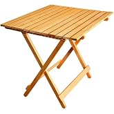 mavi trend Ahşap Katlanır Masa Piknik Masası Balkon Masası