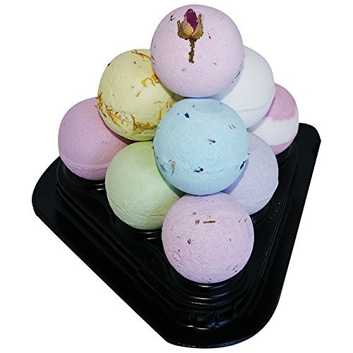 Bee Beautiful Bath Bomb Pyramid Gift Set : 10 X 65g Bee Beautiful Mix