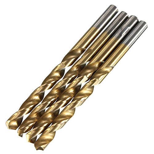 Bermud HSS Bohrer Titanium Metallbohrer Spiralbohrer Handspiralbohrer 1.5mm – 10mm ( 99 Stück ) - 6