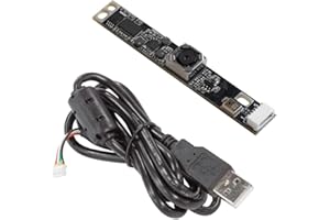 Arducam 5MP Autofocus USB Camera Module for Raspberry Pi, 2592(H)×1944(V)@30fps Lightburn Camera with Single Microphone, Mini-Sized Webcam for Linux, Windows, and Android