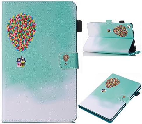 Fire 7 Folio Case, JLsmile Ultra Slim Leather Case Smart Cover For Kindle Fire 7 ( 2015 Release ) (Hot-air Balloon)