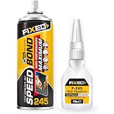 FIXED Hızlı Yapıştırıcı Seti, Şeffaf, Sıvı Form, G&uuml;&ccedil;l&uuml; Bağlantı, 245 Model, 200ml + 45g, 2 Par&ccedil;a