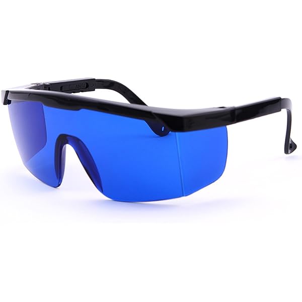 Occhiali Protettivi Laser | Filtro Luce Blu 190-490nm | Per Uso Dentale E Medico | Leggeri E Comfortevoli - Foto 8