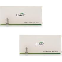 Authentique ELEAF GS Resistance 0,75 Ohm 2 Paquets pour Eleaf GS Air, GS  Air 2, iJust Start, iStick Basic Sans Tabac Ni Nicotine Cigarette  Electronique : Amazon.fr: High-Tech