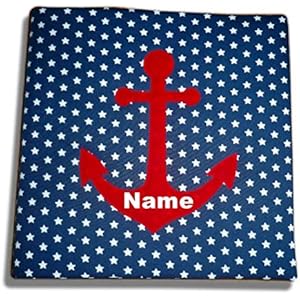 Babyalbum,Fotoalbum, inkl.Name,waschbarer Bezug für Fotoalbum mit Inlet, Anker, inkl. Namen