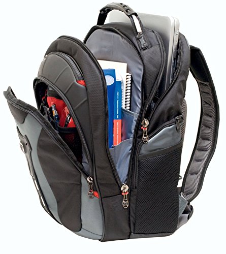 Wenger Swissgear Pegasus Notebooktasche Back Pack 17″ Schwarz/Grau - 3