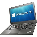 Lenovo ThinkPad T440 Laptop PC - 14.1in i5-4300U 8GB 240GB SSD WiFi WebCam USB 3.0 Windows 10 Professional 64-bit (Renewed)