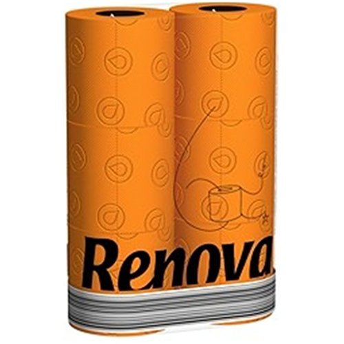 Preisvergleich Produktbild Renova Toilettenpapier Orange - 6 Rollen