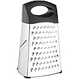 Vogue Heavy Duty Box Grater 230mm Stainless Steel Kitchen Slicer Cutter Tools