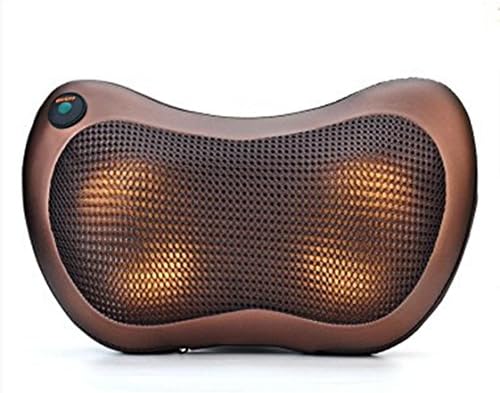 Car Pillows the Car Electric Neck Massager Massage Pillow brown