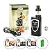 Produktbild Steamax / Smok ProColor Kit 225 W inkl. TFV8 Big Baby (5 ml) + 2 x 3120 mAh Akku + 3 x 10 ml SC-Liquid (nikotinfrei) E-Zigaretten-Set E-Zigarette E-Shisha (schwarz)