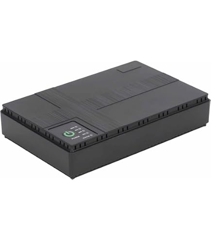 Vhbw Mini USV Für Router & Kameras - Unterbrechungsfreie Stromversorgung 10400mAh