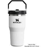 Stanley IceFlow Flip Straw 2.0 Termos 0.59L Beyaz, 10-13425-0117