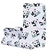 Produktbild Samsung Galaxy S7 Lederhülle,Samsung Galaxy S7 Ledertasche,Leweiany Bunt Farbig Panda Muster Premium Handy Geldbörse Style Strass Handyhülle TPU Rahmen Ledertasche im Bookstyle Ständer Hülle Kunstleder Flip Wallet Tasche Cover Schutzhülle mit Magnetverschluss Kartenfächer Standfunktion Klapphülle Brieftasche Hülle Etui Schale für Samsung Galaxy S7